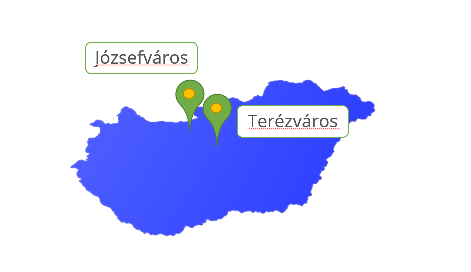 hungary map